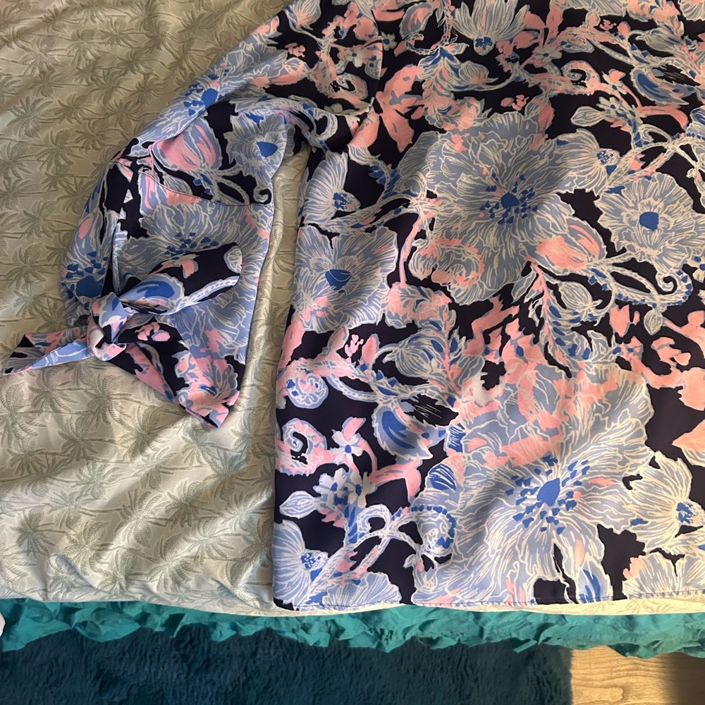 Lilly Pulitzer Polyester Gorgeous Multicolored Tu… - image 2